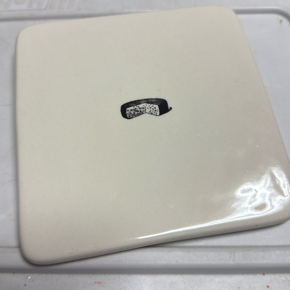 Rae Dunn cheese Trivet. Approx 5.75” Square.